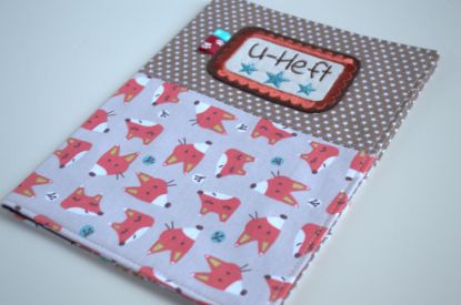 Bild von U-Heft Hülle Füchsle beige/rost