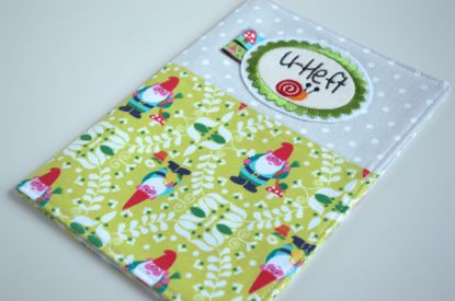 Bild von U-Heft Hülle Zwergerl beige/bunt