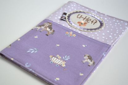 Bild von U-Heft Hülle little Pony flieder/beige