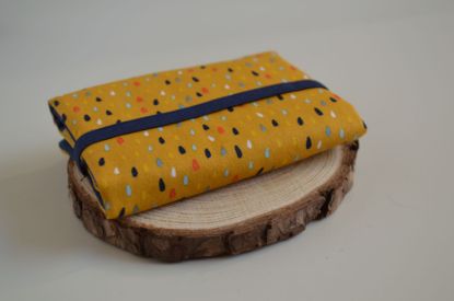 Bild von Globuli Etui Tropfen curry/dunkelblau