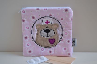 Bild von Medizintäschchen BärBel Blümchen rosa